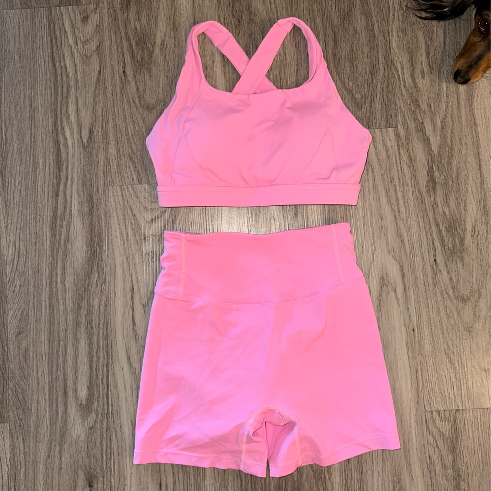 Vibrant Pink Activewear Set